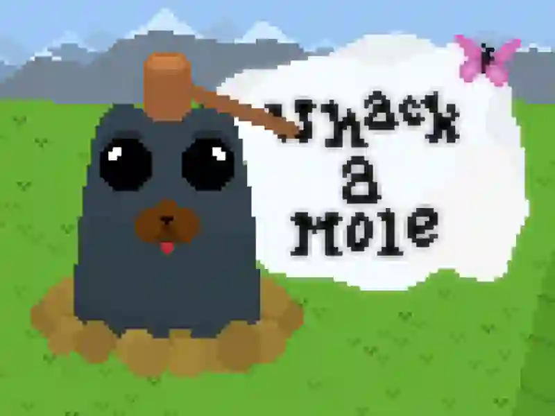 Whack a Mole Pixel Version