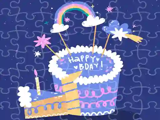 Happy Birthday Jigsaw — free online game