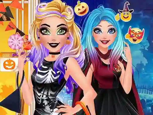 Ellie Halloween Trick or Treat — free online game