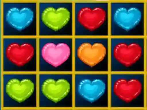 Hearts blocks collapse — free online game