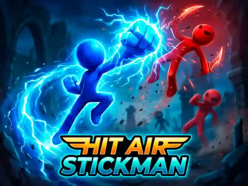 Lojë Hit Air Stickman në internet