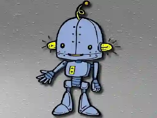 Hra Cartoon Robot Jigsaw