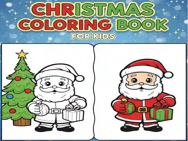 Christmas Coloring Book For Kids