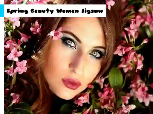 Spring Beauty Women Jigsaw — free online game