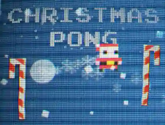 Christmas Pong — free online game