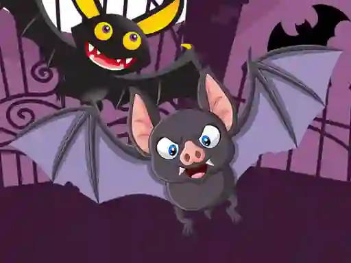 Scary Midnight Hidden Bats — free online game