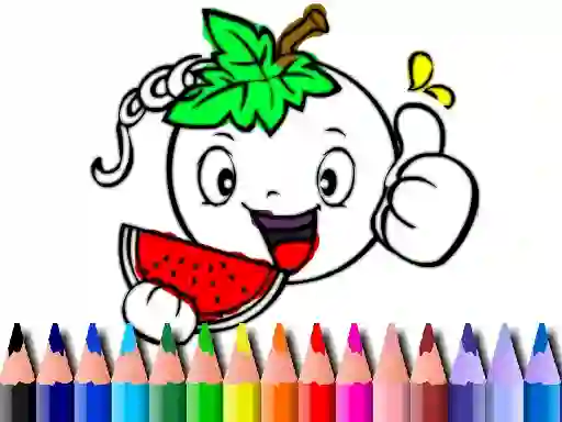 Back To School: Vegy Coloring Book — free online game