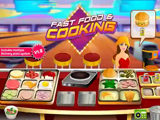 Fast Food & Cooking — free online game
