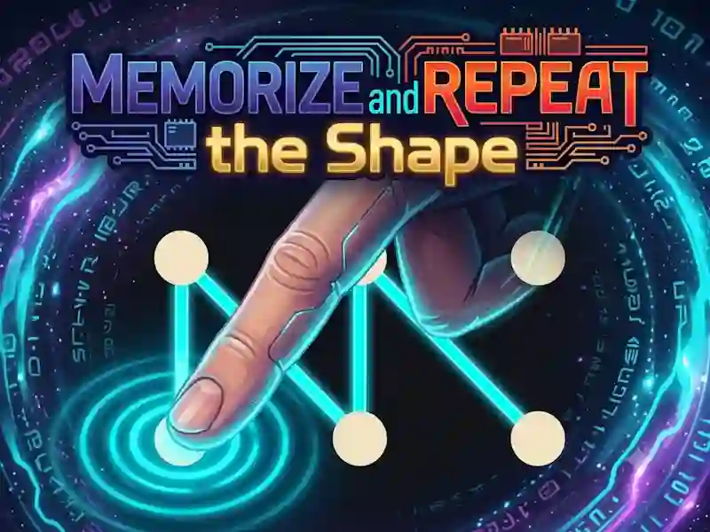 Permainan Memorize and Repeat the Shape talian