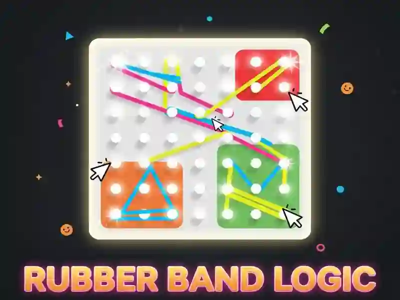 Move the Rubber Bands Logic puzzle