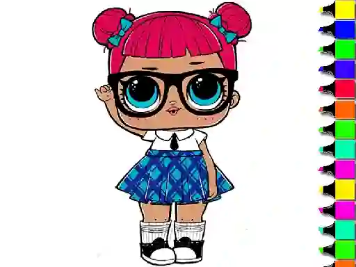 Easy Kids Coloring Lol — free online game