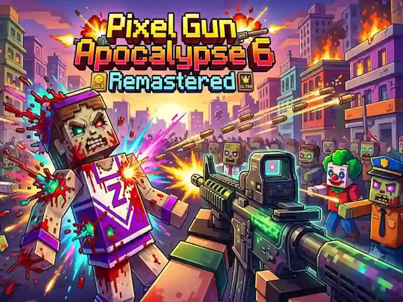 Pixel Gun Apocalypse 6 Remastered – kostenloses Online-Spiel