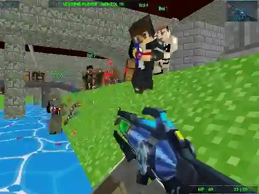 GunGame Paintball Wars — free online game
