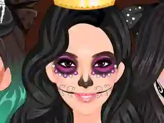Kardashians Spooky Makeup — free online game
