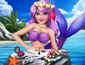 Princess Mermaid Makeup Style — free online game