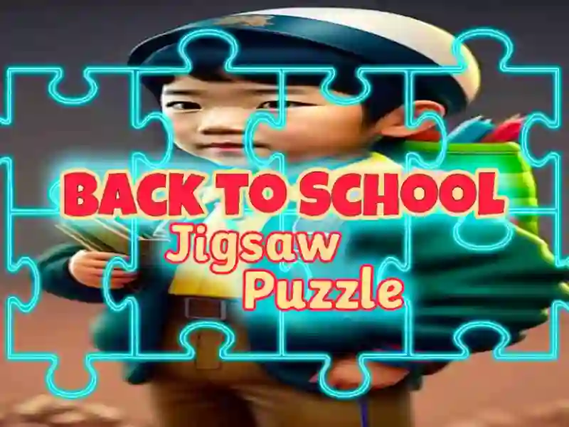 Back To School Jigsaw Picture Puzzle — free online game