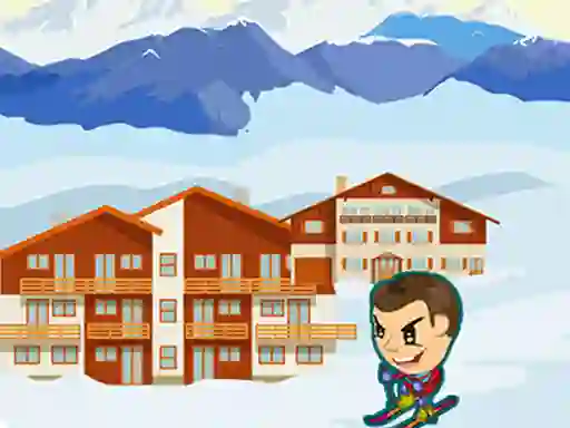 Zigzag Snow Ski — free online game