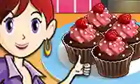 Sara’s Cooking Class: Raspberry Chocolate Cupcakes — free online game