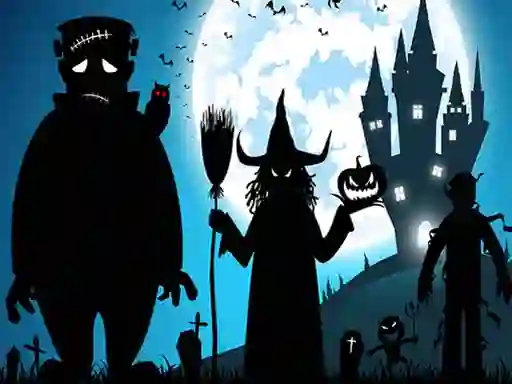 Crazy Halloween Memory — free online game