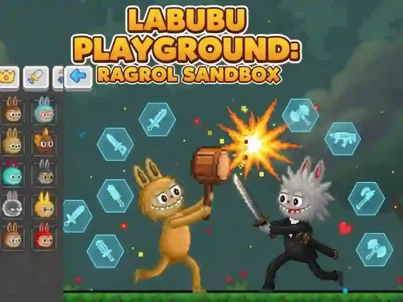 Labubu Playground: Ragdoll Sandbox