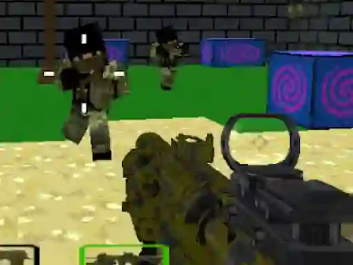 Combat Pixel Arena 3D Infinity — free online game