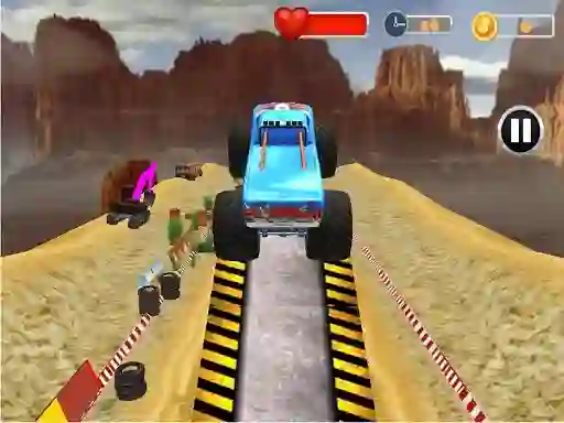 Monster Truck Tricky Stunt Race — free online game