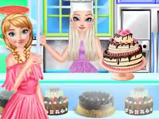 Frozen Cake Shop Cool Summer — free online game