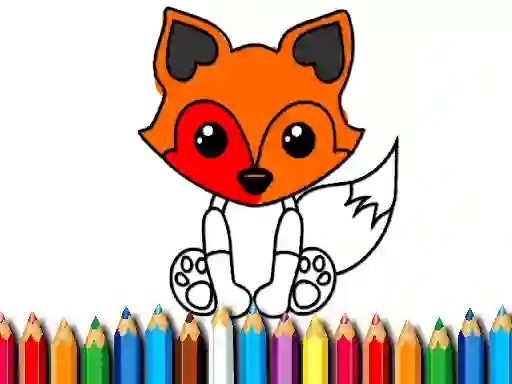 Fox Coloring Book — free online game