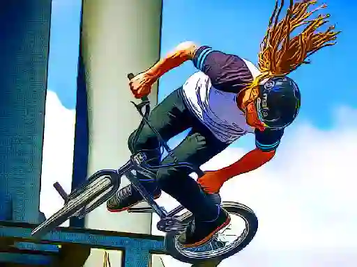 BMX Bikers Jigsaw — free online game