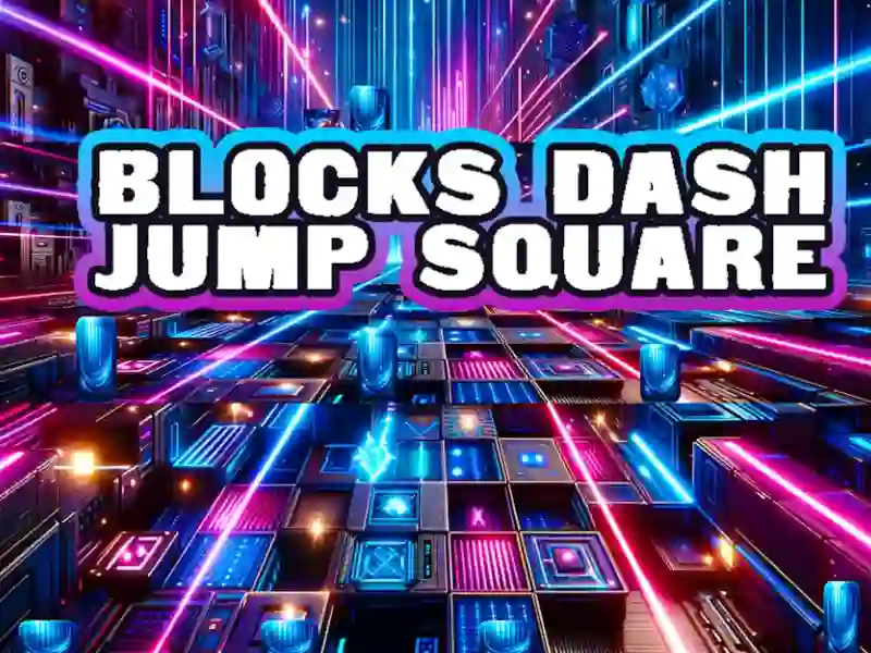 Blocks Dash Jump Square — free online game