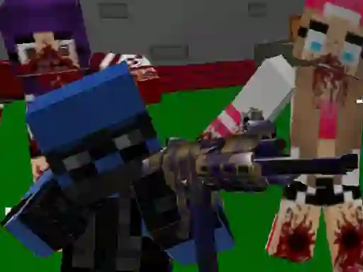 Blocky Combat SWAT Zombie Apocalypse — free online game