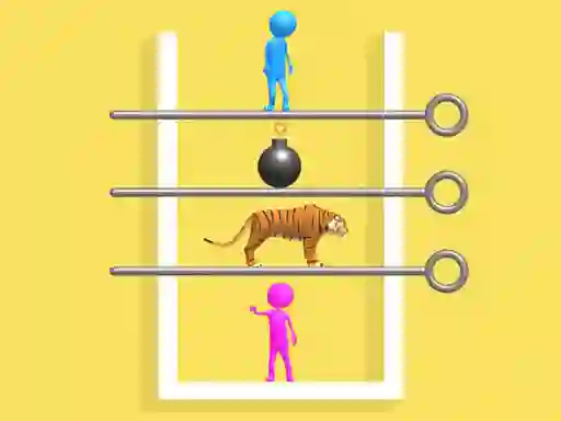 Love Pins Pull Pins and Brain Wash — free online game