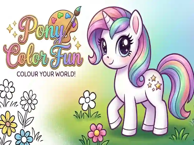 თამაში Pony Color Fun ონლაინ