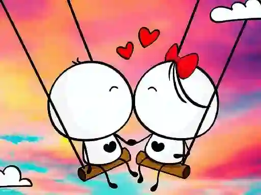 Spot The Differences Happy Valentines Day — безплатна онлайн игра
