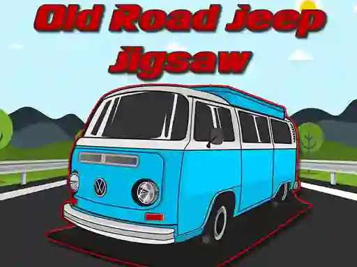 Old Road Jeep Jigsaw — free online game