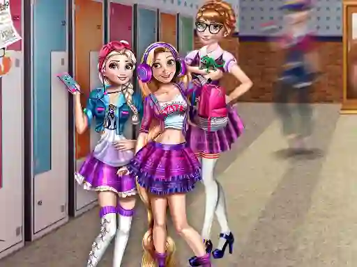 Modern Girls Collage Day — free online game