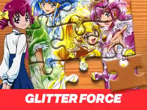 Glitter Force Jigsaw Puzzle — free online game