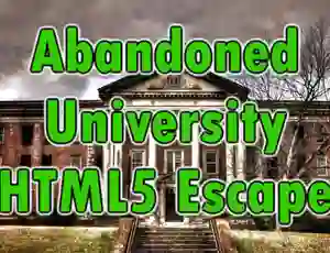 Abandoned University Html5 Escape — free online game