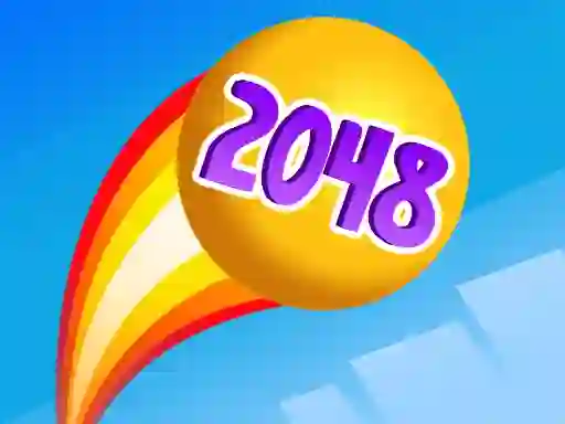 Rainbow Balls 2048 — free online game