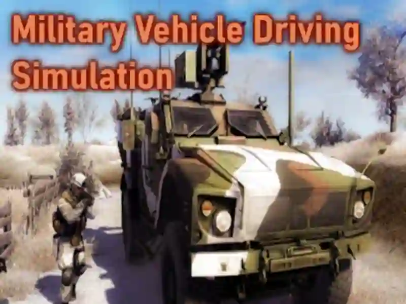 Military Vehicle Driving Simulation
