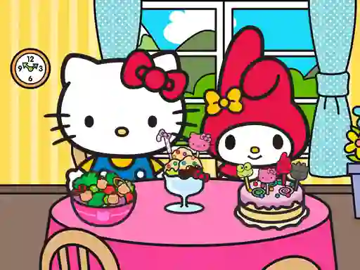 Hello Kitty and Friends Restaurant — free online game