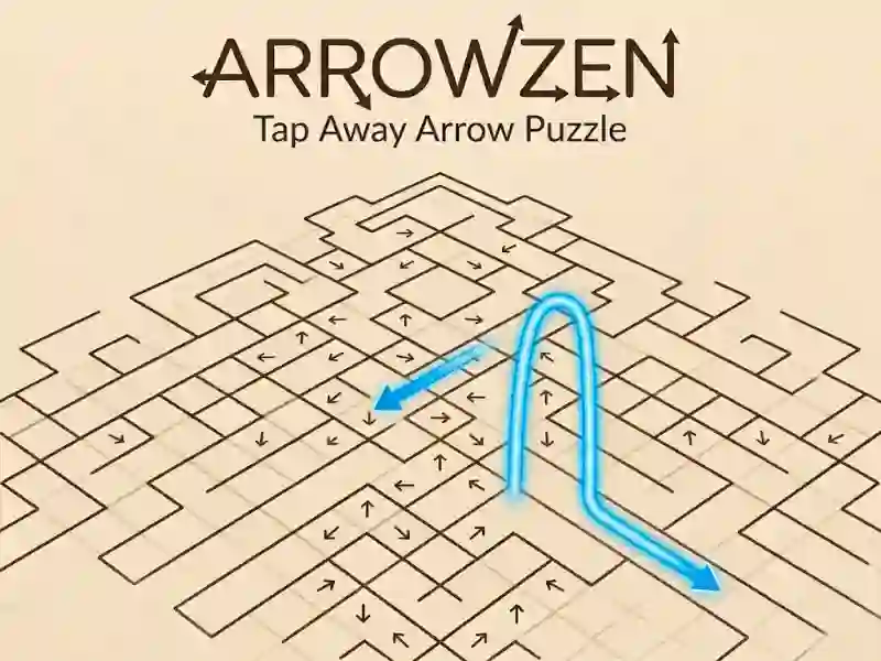 Gêm Arrowzen - Tap Away Arrow Puzzle ar-lein