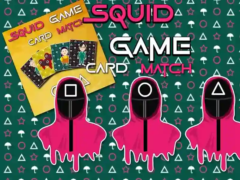 Squid Game Memory Card Match