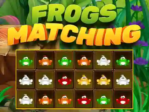 Frogs Matching — free online game