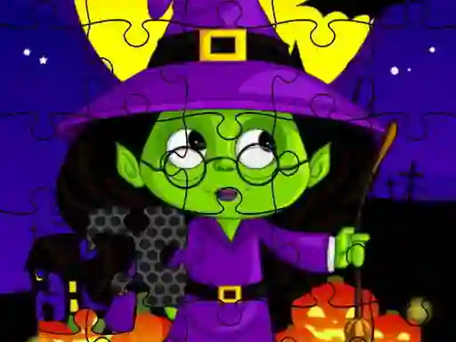 Midnight Halloween Jigsaw — free online game