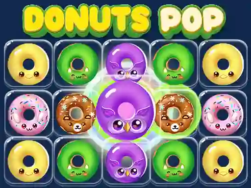 Donuts Pop — free online game