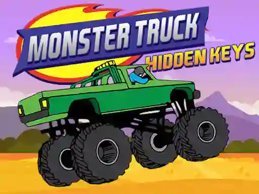 Monster Truck Hidden Keys — free online game
