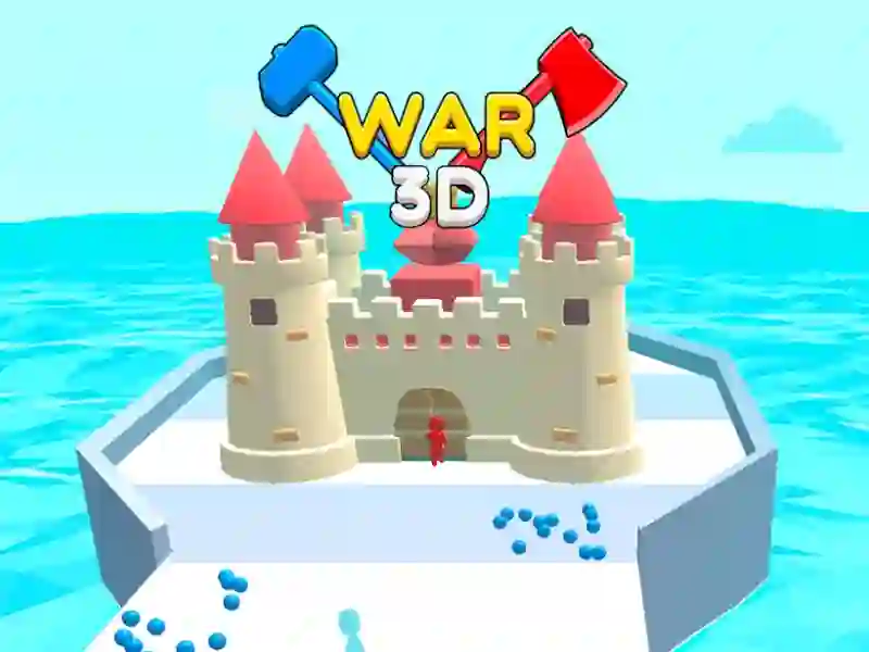 Castel War 3D — free online game