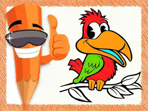 Birds Coloring — free online game