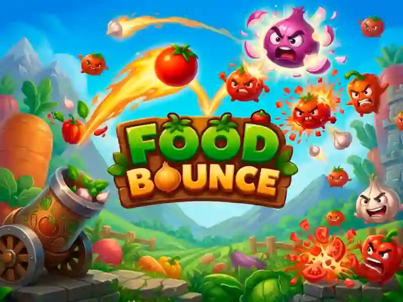 Food Bounce — безплатна онлайн игра